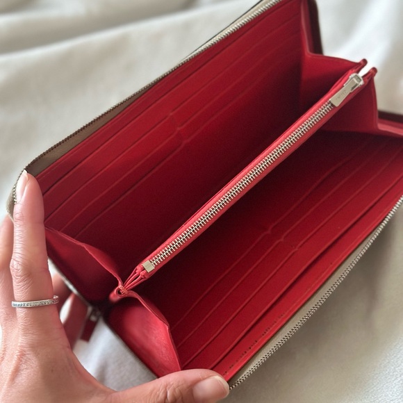 Celine beige long wallet - Picture 5 of 11